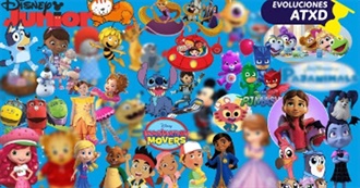 Evolution of Disney Junior (Latin America