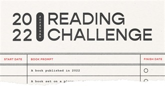 Mary&#39;s 2022 PopSugar Reading Challenge