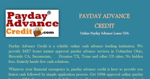 california cash advance loan