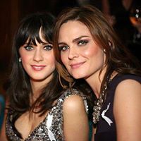 Zooey and Emily Deschanel