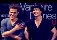 I Love Paul Wesley and Ian Somerhalder