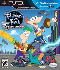 Phineas and Ferb Across the Second Dimencion