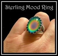 Sterling Mood Rings