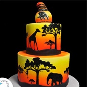 African Safari Cake