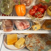 Moldy Food in the Refrigerator