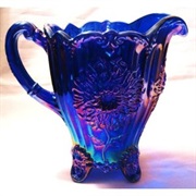 Carnival Glass Pitcher