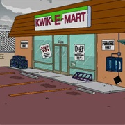 Night-Clerk at Kwik-E-Mart