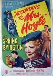 According to Mrs. Hoyle (1951)