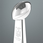 Vince Lombardi Trophy Made by Tiffany &amp; Co.