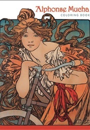 Alphonse Mucha Coloring Book (Susan Koop)