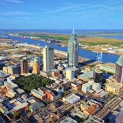 Downtown Mobile Alabama