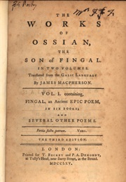 The Works of Ossian (James MacPherson)