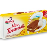 Balconi Mini Tiramisu Snack Cakes (Italy)