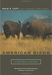 American Bison: A Natural History (Dale F. Lott)