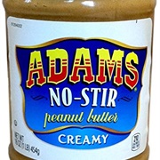 Adams No-Stir Peanut Butter