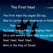 The First Nowell the Angel Did Say