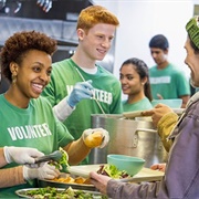 Volunteer at a Soup Kitchen