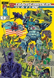 Transformers vs. G.I.Joe (Tom Scioli)