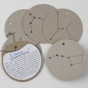 Constellation Hole Cards for Flashlight Projections