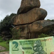 Balancing Rocks of the Zimbabwe Dollar