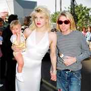 Kurt Cobain and Courtney Love