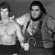 Haystacks Calhoun and Tony Garea