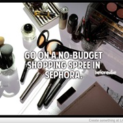 Go on a No-Budget Shopping Spree in Sephora