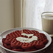 Red Velvet Waffles