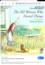 The Old Woman Who Named Things (Cynthia Rylant)