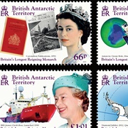 British Antarctic - Queen Elizabeth II - Longest Reigning Monarch in British History
