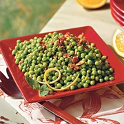 Green Peas With Crispy Bacon