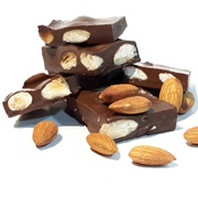 Chocolate With Roasted Almonds