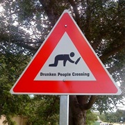 Drunk People Crossing