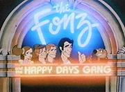 The Fonz and the Happy Days Gang