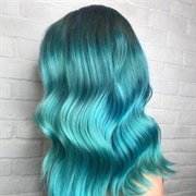 Teal Hair