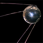 First Artificial Satellite, Sputnik I Launched (1957)