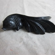 Stone Fish Netsuke