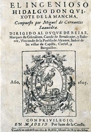 Don Quixote Vol. 1 (Miguel De Cervantes)