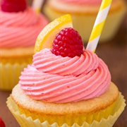 Raspberry Lemonade Cupcakes