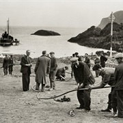 First Transatlantic Telephone Cable Set Up (1956)