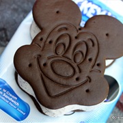 Mickey Mouse Ice Cream Sandwich