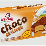 Balconi Choco Orange Snack Cakes (Italy)