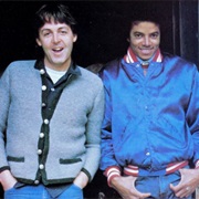 Michael Jackson and Paul McCartney