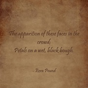 &quot;In a Station of the Metro&quot; by Ezra Pound