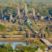 Largest Hindu Temple - Angkor Wat, Siem Reap, Cambodia