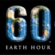 Participate in Earth Hour And/Or Earth Day