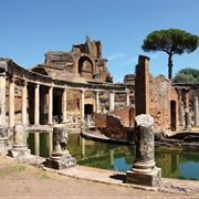 Hadrian&#39;s Villa, Nr Tivoli. Italy. 128 AD - C 400 AD