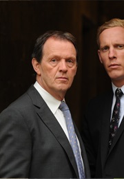 Laurence Fox and Kevin Whately in Lewis (2006)