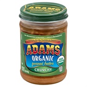 Adams Organic Crunchy Peanut Butter