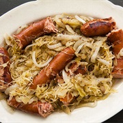 Sauerkraut and Sausage